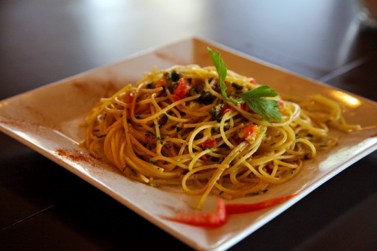 Spaghetti Aglio e Olio e peperoncino