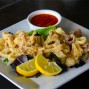 Crispy Calamari - fried calamari served with marinara or spicy Thai sauces